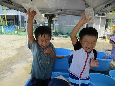 8月のばら組（4歳児）